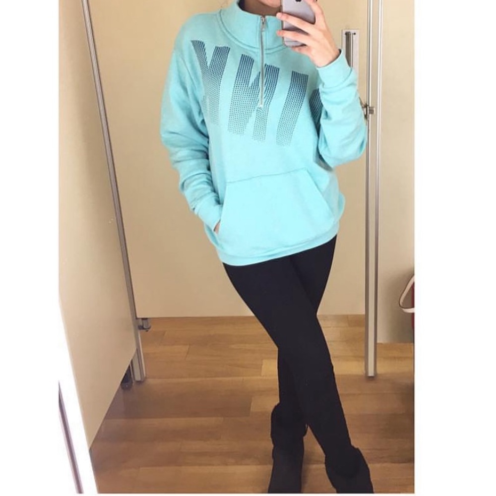 Victorias Secret Half Zip Sweatshirt